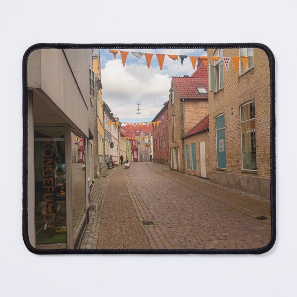 Item preview, Old town of Haderslev in Denmark designed and sold by MarcyDrones.
