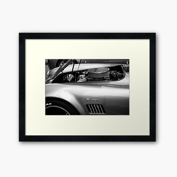 Classic AC Cobra Sports Car Framed Art Print
