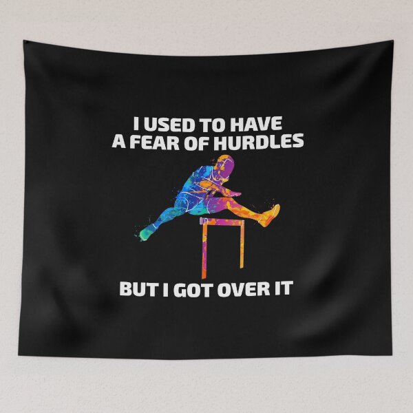 Item preview, Hurdles Hurdling Hurdler Running Runner Athletics designed and sold by CuteDesigns1.