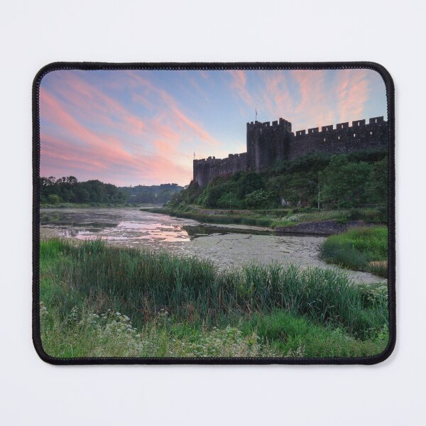 Item preview, Pembroke Castle and millpond at sunrise designed and sold by bitm2007.