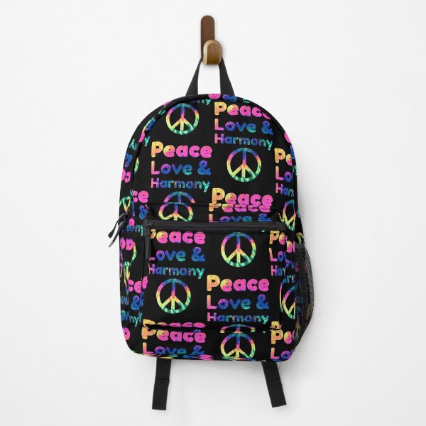 Item preview, Peace Love & Harmony Tie-Dye (Black) designed and sold by DesignBy79.