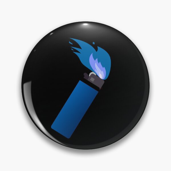 Item preview, Blue Lighter Big Blue Flame designed and sold by everything4eva.