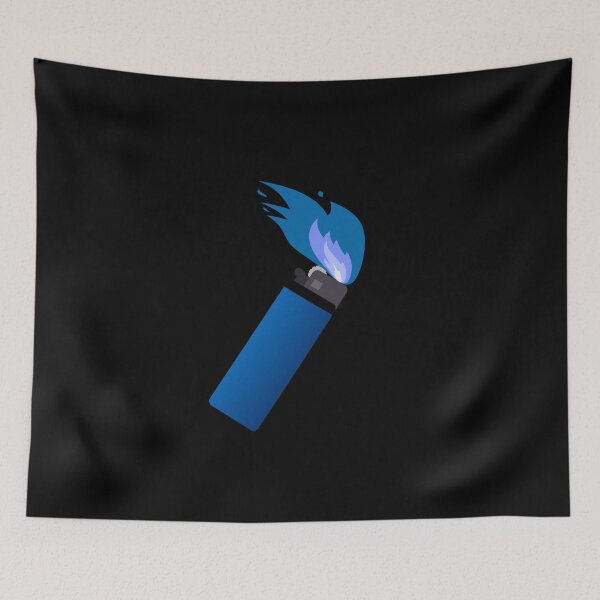 Item preview, Blue Lighter Big Blue Flame designed and sold by everything4eva.