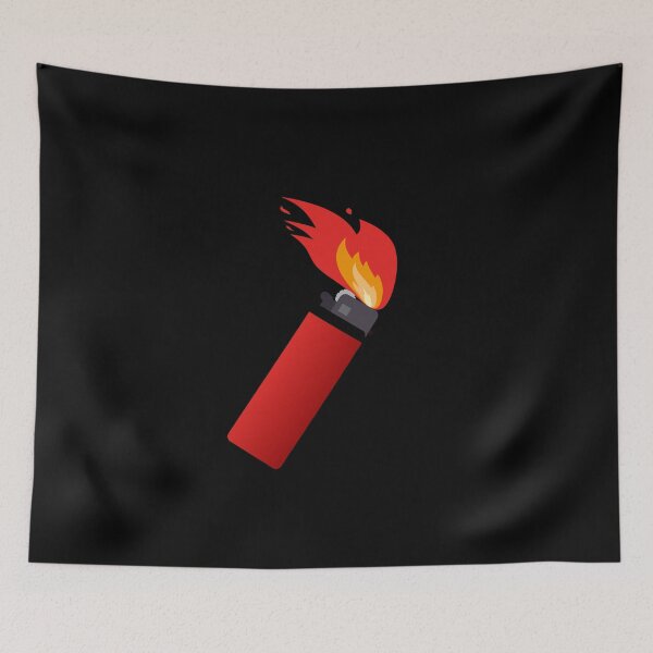 Item preview, Red Lighter Big Flame designed and sold by everything4eva.