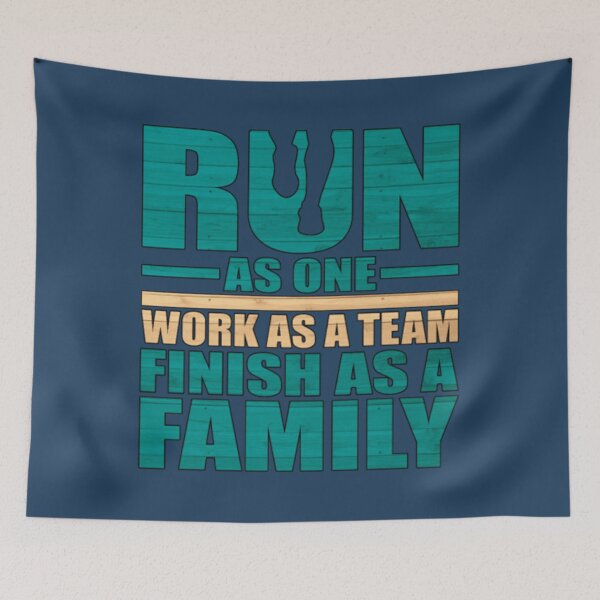 Item preview, Cross Country Runner Run as One Work As a Team designed and sold by NathanStekelen.