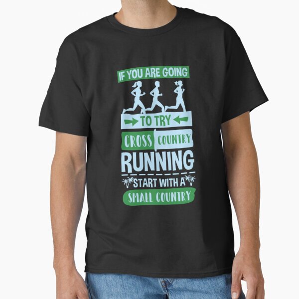 Artikel-Vorschau von Cross Country Running Witz Kleines Land, designt und verkauft von NathanStekelen.