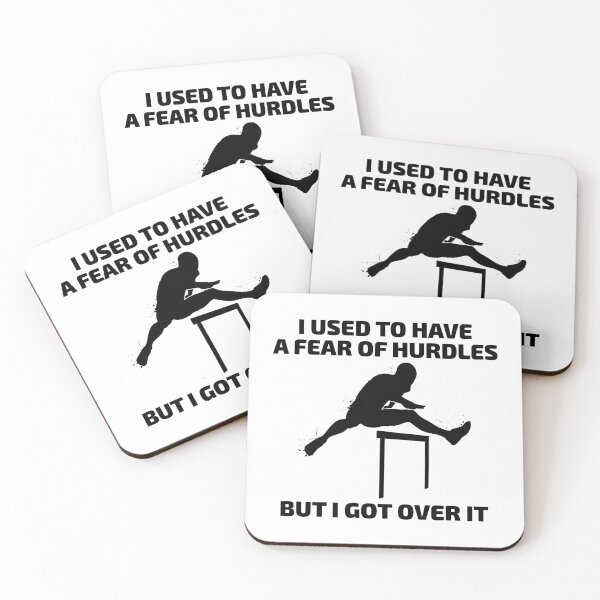 Item preview, Hurdles Hurdling Hurdler Running Runner Athletics designed and sold by CuteDesigns1.