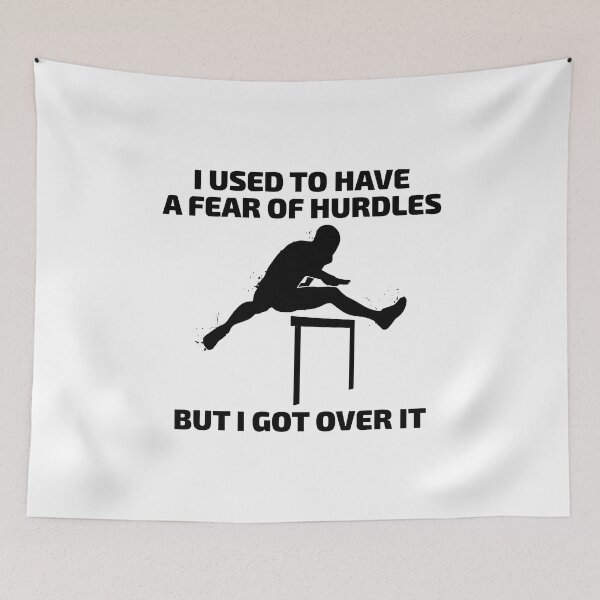 Item preview, Hurdles Hurdling Hurdler Running Runner Athletics designed and sold by CuteDesigns1.