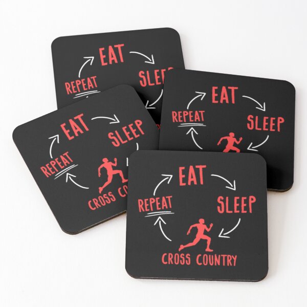 Item preview, Cross Country Running Runner CC Eat Sleep Repeat designed and sold by NathanStekelen.