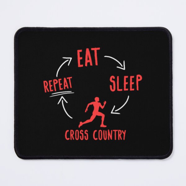 Item preview, Cross Country Running Runner CC Eat Sleep Repeat designed and sold by NathanStekelen.