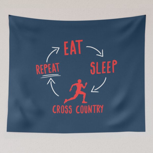 Item preview, Cross Country Running Runner CC Eat Sleep Repeat designed and sold by NathanStekelen.
