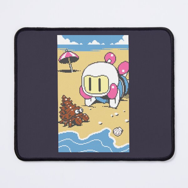 Item preview, Agile Quick Slimy-Like Round Creature Obstructs Panic Bomber W Beach Classic REtro designed and sold by Moore101Elizab.