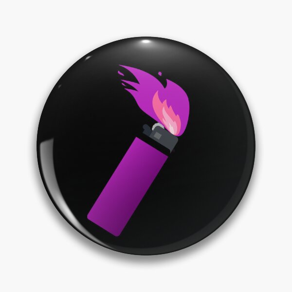 Item preview, Purple Lighter Big Purple Flame designed and sold by everything4eva.