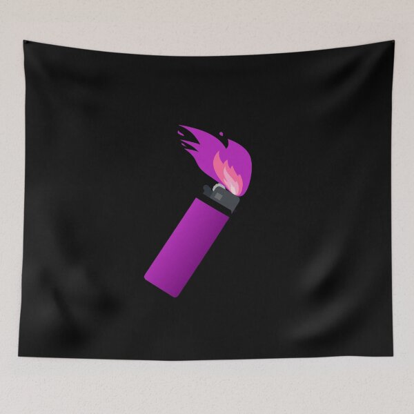 Item preview, Purple Lighter Big Purple Flame designed and sold by everything4eva.