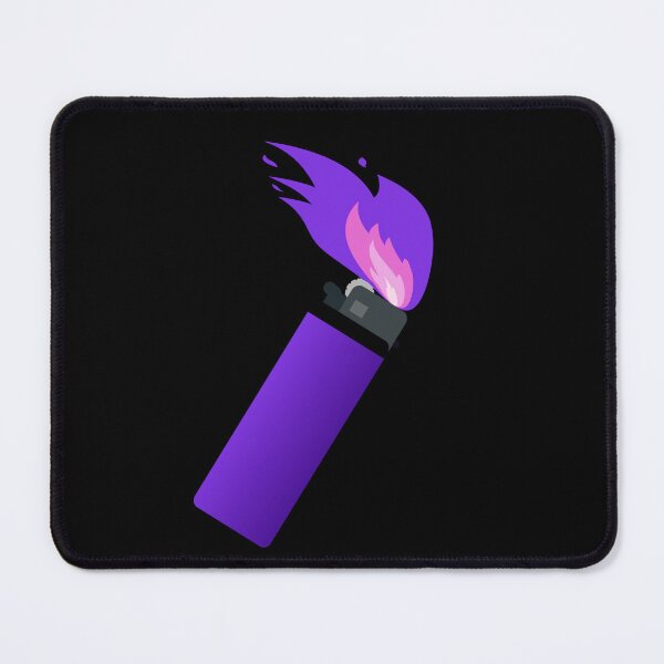 Item preview, Purple Lighter Big Flame designed and sold by everything4eva.