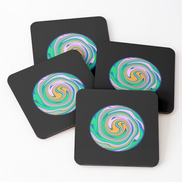 Item preview, Neon Orange, Pink, Green and Blue Multicolor Ball- Marble designed and sold by theprintedclub.