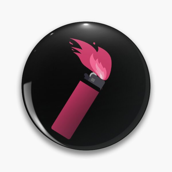 Item preview, Pink Lighter Big Flame designed and sold by everything4eva.