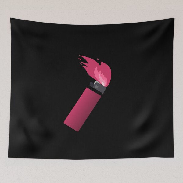 Item preview, Pink Lighter Big Flame designed and sold by everything4eva.