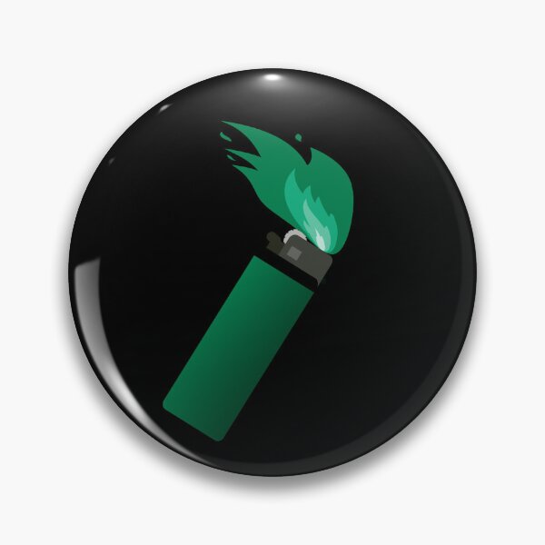 Item preview, Green Lighter Big Flame designed and sold by everything4eva.