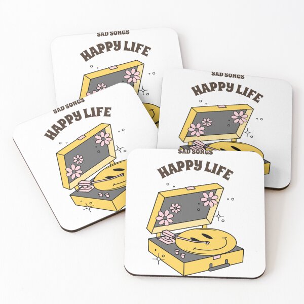 Item preview, Sad Songs, Happy Life   designed and sold by WokkyGiftTee.