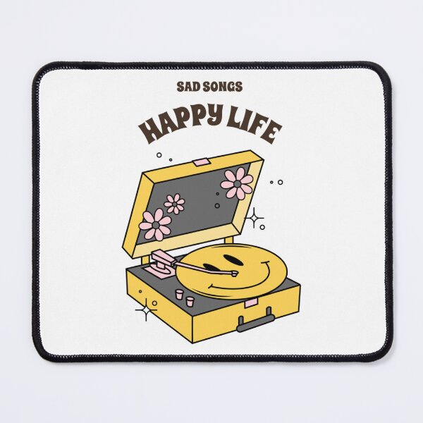 Item preview, Sad Songs, Happy Life   designed and sold by WokkyGiftTee.