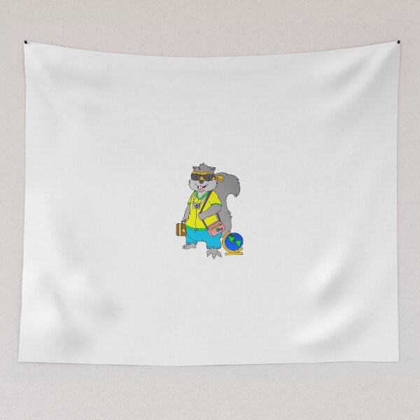 Item preview, Superhero Squirrel on Holiday designed and sold by jsj17.