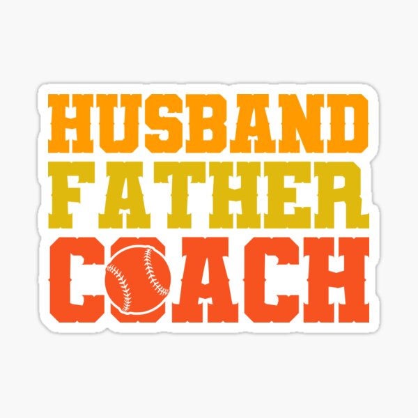 Item preview, Husband Father Coach Funny Gifts For Baseball Coach designed and sold by stayle-line.