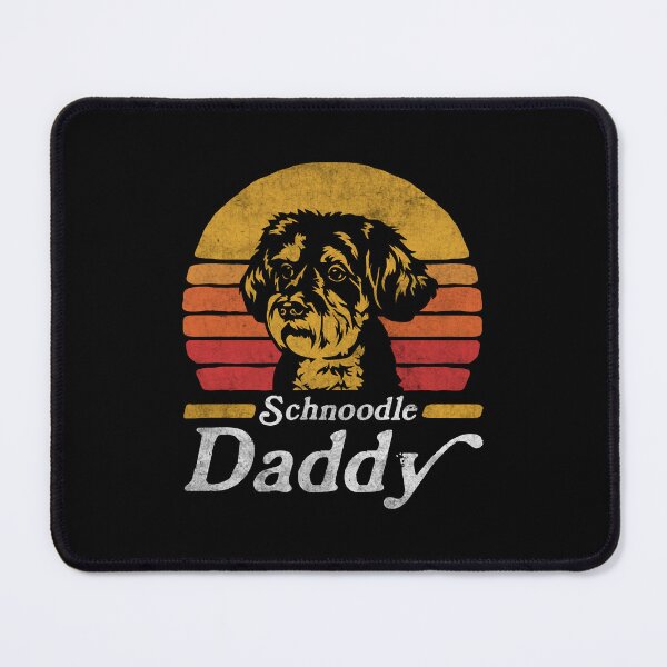 Item preview, Retro Vintage Schnoodle Daddy designed and sold by More Cute Dogs.