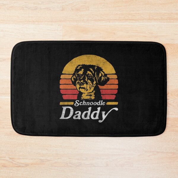 Item preview, Retro Vintage Schnoodle Daddy designed and sold by More Cute Dogs.