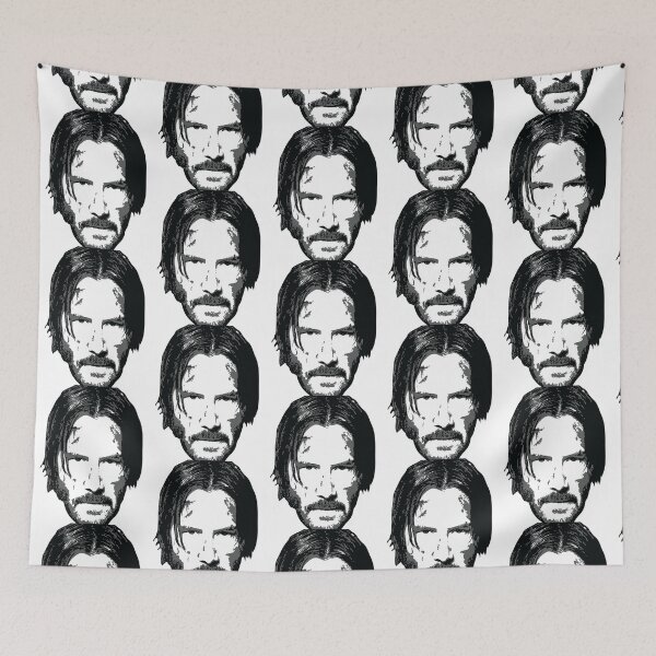 Item preview, face of Keanu Reeves Graphic  designed and sold by Shirtrilla.