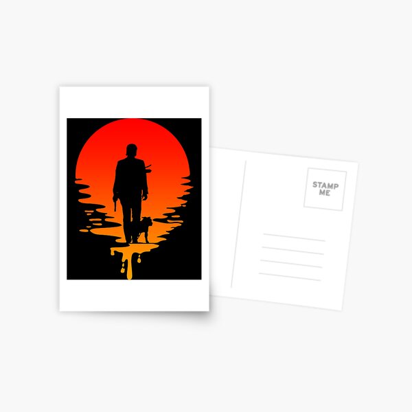 Item preview, J.Wick and Dog Sunset    designed and sold by Shirtrilla.