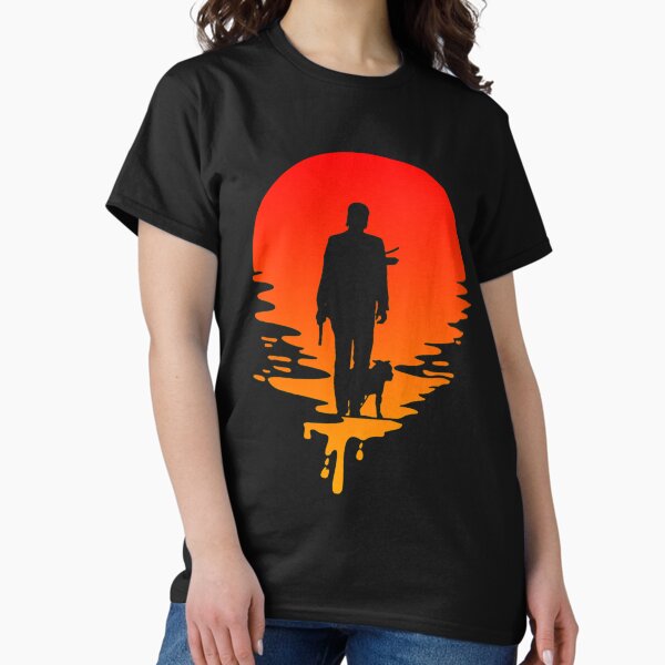 Item preview, J.Wick and Dog Sunset    designed and sold by Shirtrilla.