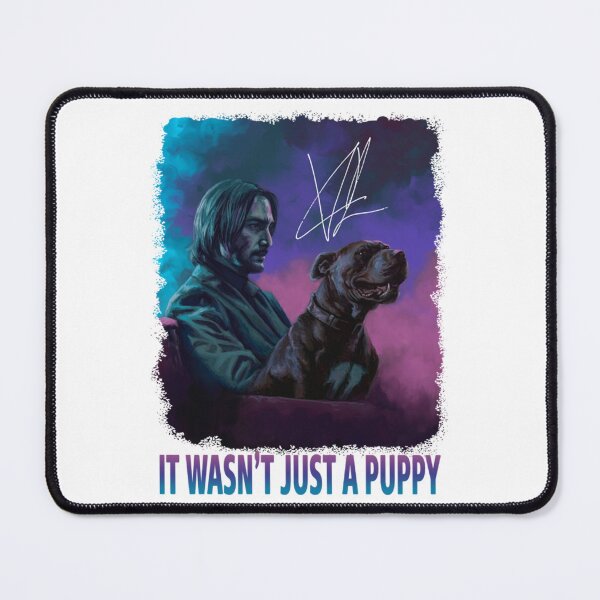 Item preview, It Wasnt Just A Puppy Baba Yaga Wick 3 s Tri-blend    designed and sold by Shirtrilla.
