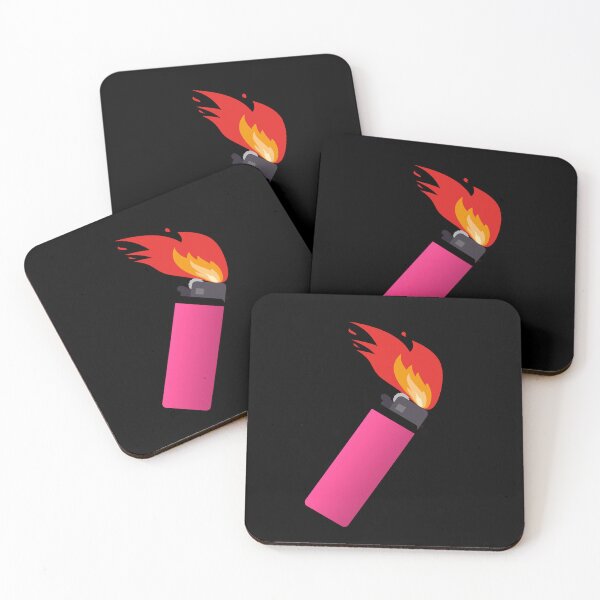 Item preview, Pink Lighter Big Flame designed and sold by everything4eva.