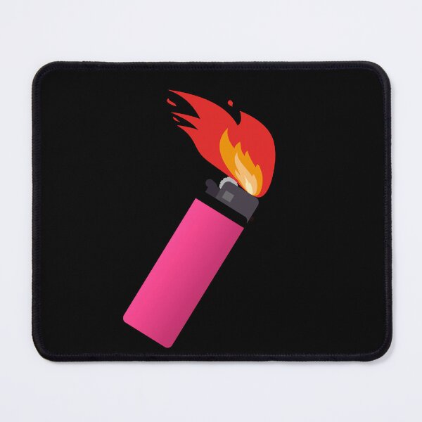 Item preview, Pink Lighter Big Flame designed and sold by everything4eva.
