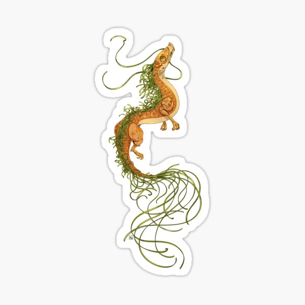 DRAGON KOI KITE Sticker