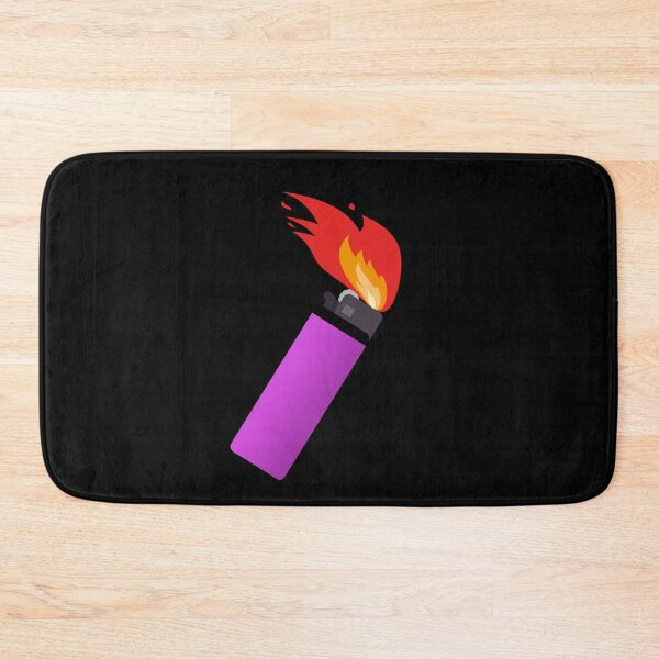 Item preview, Purple Lighter Big Flame designed and sold by everything4eva.
