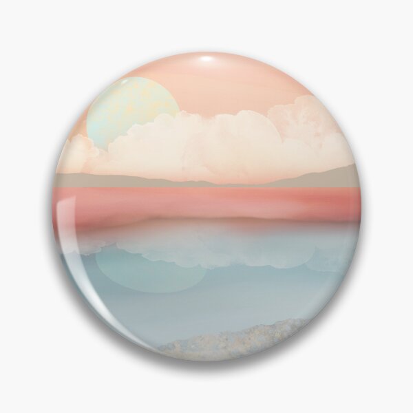 Item preview, Mint Moon Beach designed and sold by spacefrogdesign.