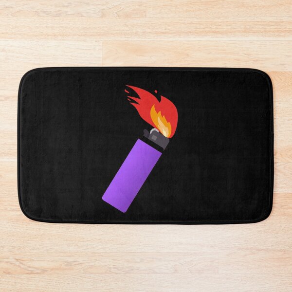 Item preview, Purple Lighter Big Flame designed and sold by everything4eva.
