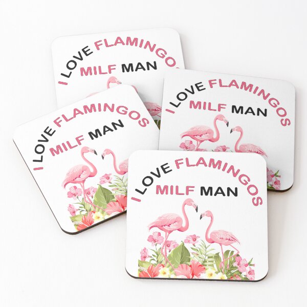 Artikelvorschau, Milf Mann, ich liebe Flamingo - cool und schön - für den Sommer entworfen und verkauft von Ach B.