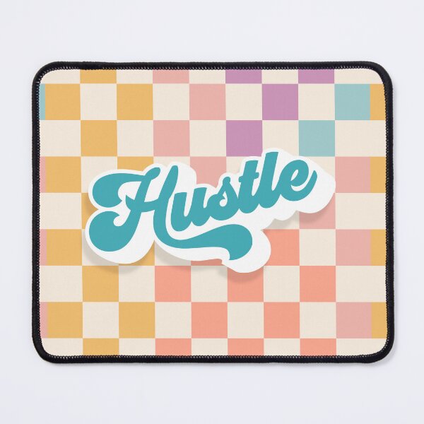 Item preview, HUSTLE ON SUNNY CHECK PATTERN designed and sold by Dominiquevari.
