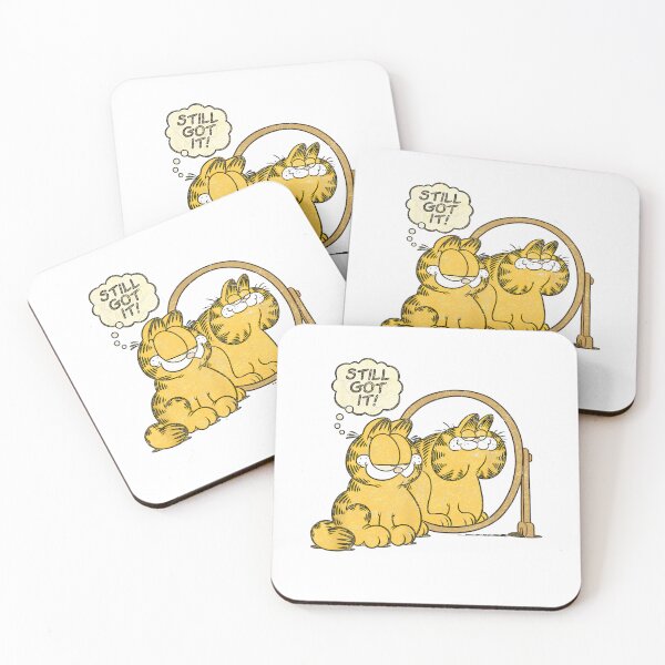 Item preview, Garfield Still Got It Distressed Perfect Gift Fan designed and sold by SimoneKebler.