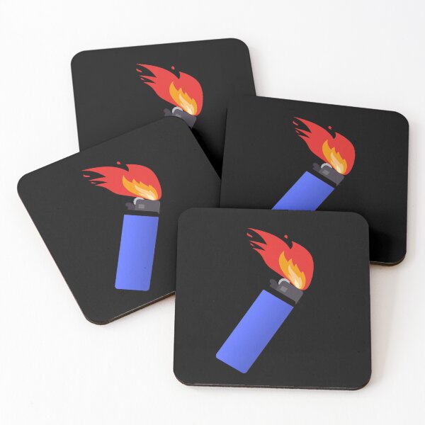 Item preview, Blue Lighter Big Flame designed and sold by everything4eva.