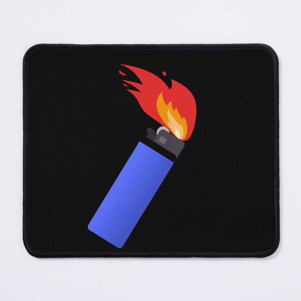 Item preview, Blue Lighter Big Flame designed and sold by everything4eva.