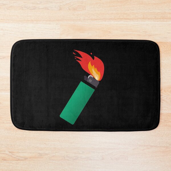 Item preview, Green Lighter Big Flame designed and sold by everything4eva.