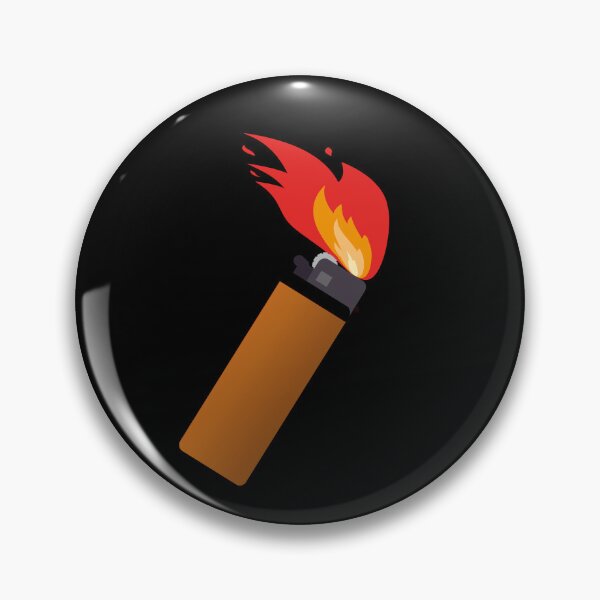Item preview, Orange Lighter Big Flame designed and sold by everything4eva.