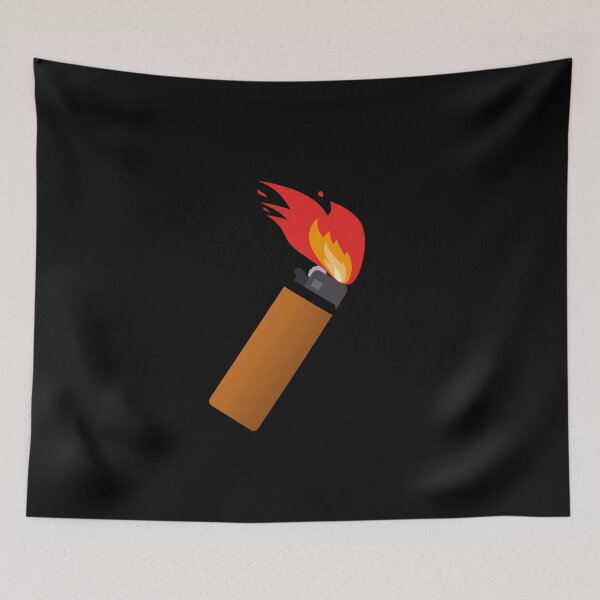 Item preview, Orange Lighter Big Flame designed and sold by everything4eva.