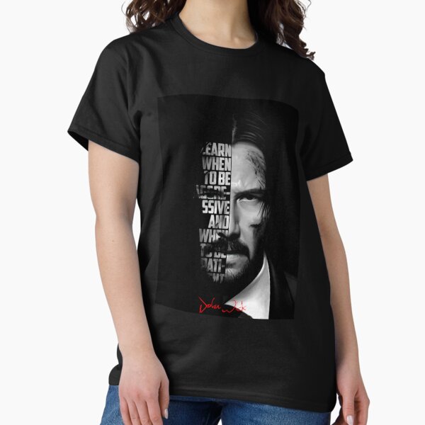 Artikel-Vorschau von Schwarz-weißes John Wick-Zitat, perfektes Geschenk, designt und verkauft von Shirtrilla.