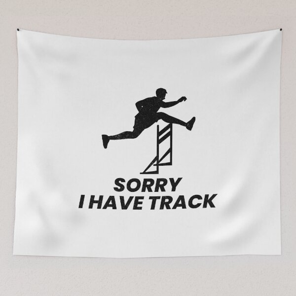 Item preview, Hurdles Hurdling Hurdler Running Runner Athletics designed and sold by CuteDesigns1.