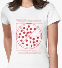 Pizza Shirt Women's Fitted T-Shirt